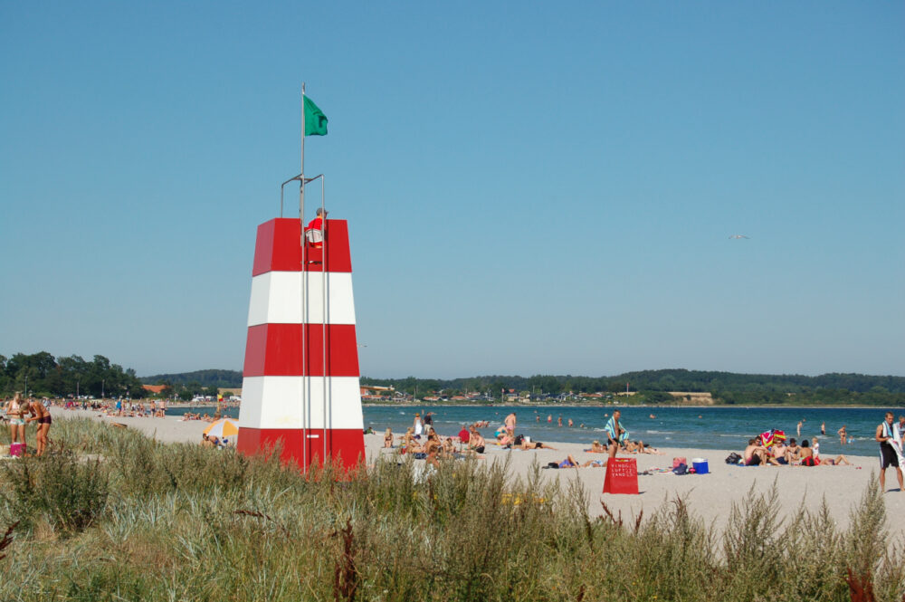 The northern beach (Nordstranden) in Kerteminde
